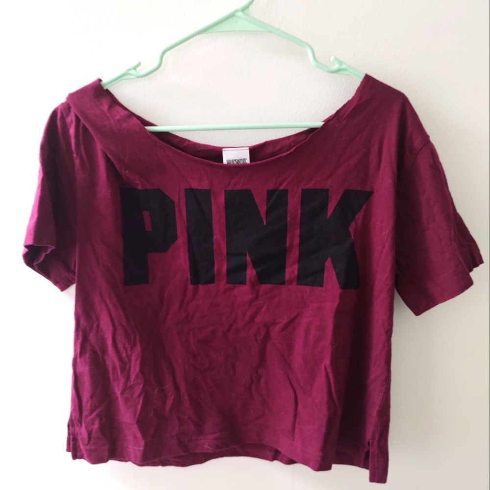3 for $30 EUC VS PINK Small Crop Top